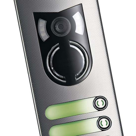 Elvox 1200 Series Elvox 1200 Series video door entry panel close up